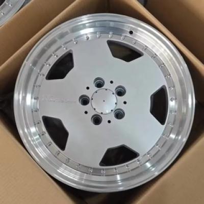 YOLE  Deep Lip Old School Design Alloy Wheels 17 18 Inch 5x112 PCD Performa Rims 25 for Mercedes w124