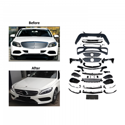 Body kit for W205 AMG 2014-2018